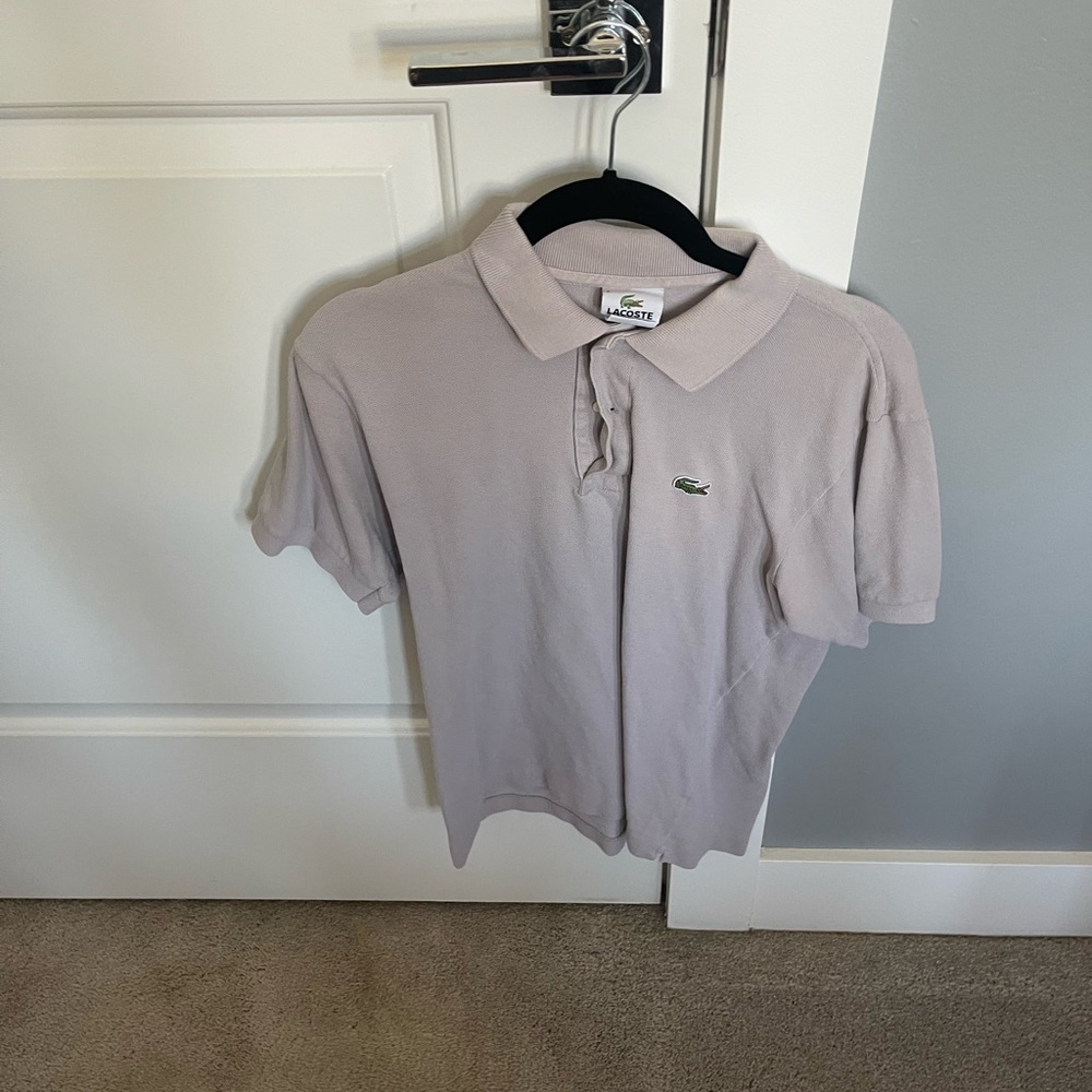Lacoste Men’s Size 3 Grey Polo